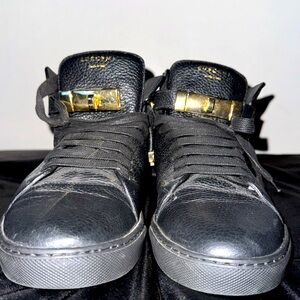 Black Buscemi Boots, Size 10